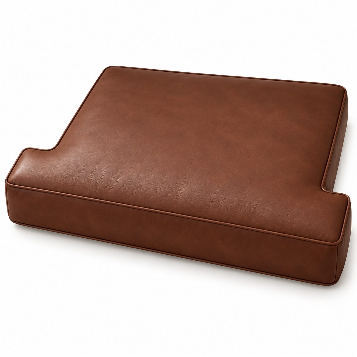 Custom T-Shaped Leather Seat Cushions | Sofa & Chair Replacement Cushions