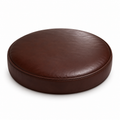 Custom Leather Bar Stool Cushions | Round & Counter Stool Seat Pads
