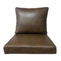 Leather Chair Seat & Back Cushions