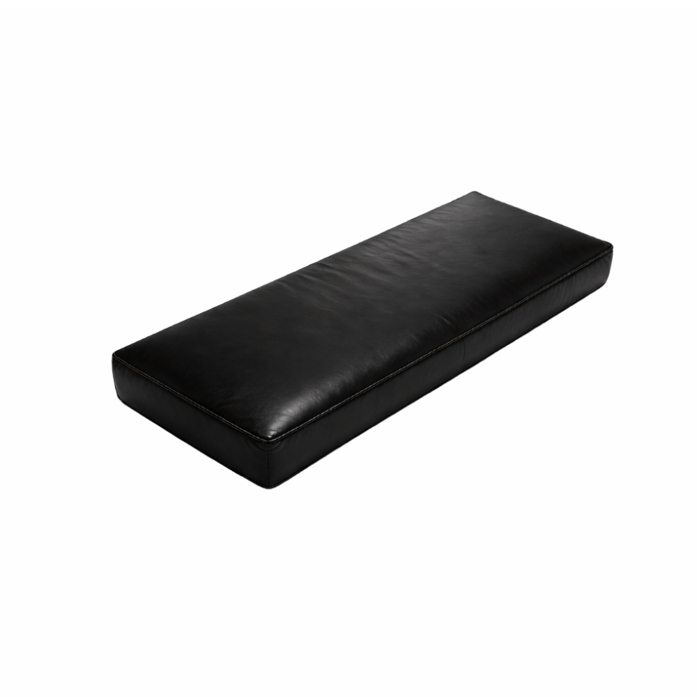 leather bench seat cushions