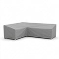 L-Shape Outdoor Sectional Sofa Cover – Custom Waterproof Patio Sectional Couch Cover, Heavy-Duty Weatherproof Protection for Garden & Deck Furniture