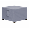 Outdoor Ottoman Cover – Custom Waterproof Patio Footstool Furniture Cover