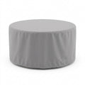 Round Fire Pit / Table Cover – Custom Waterproof Outdoor Patio Furniture Cover
