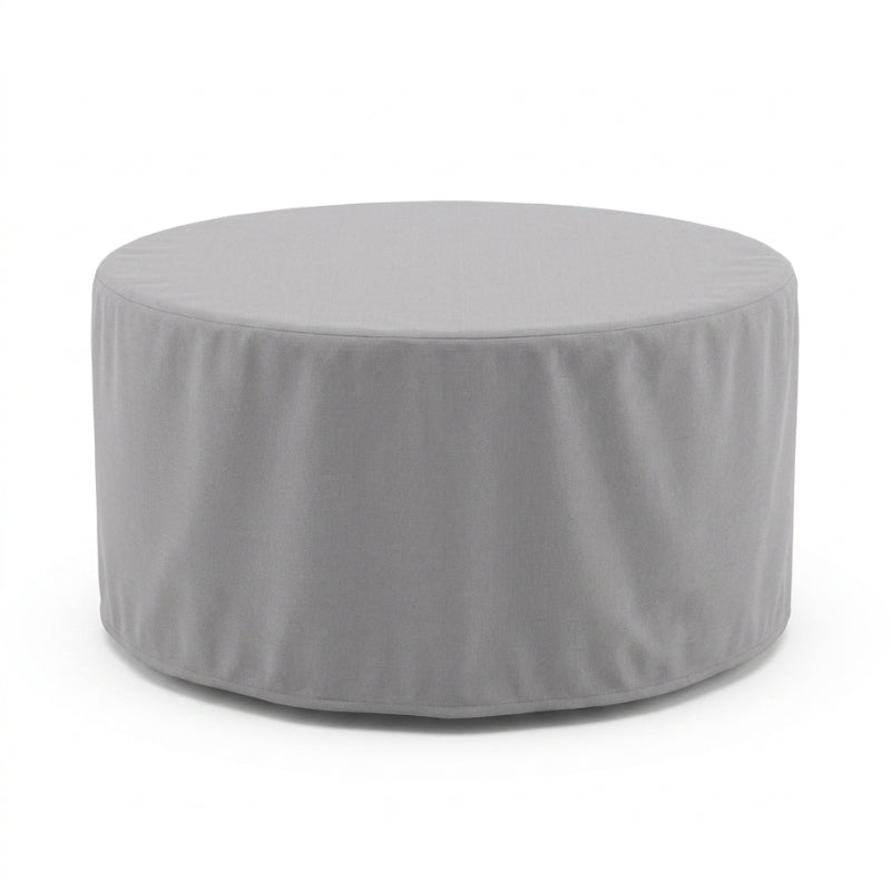 Round Fire Pit / Table Cover – Custom Waterproof Outdoor Patio Furniture Cover