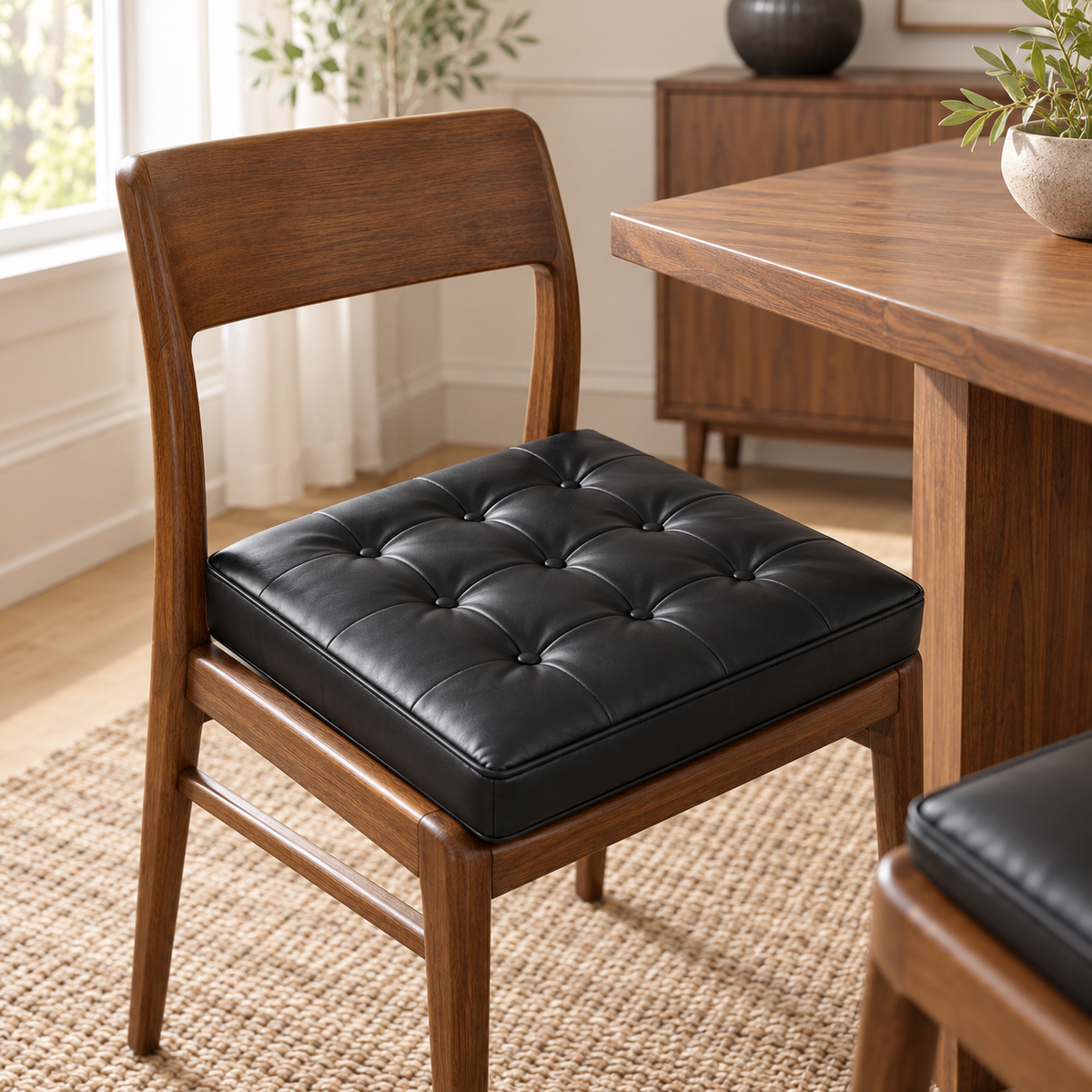 Custom Leather Seat Cushions | Indoor Chair, Bench & Window Seat Cushions
