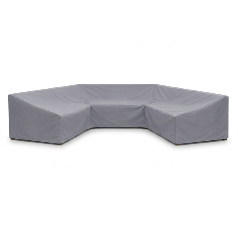 U-Shape Sectional Furniture Cover – Custom Waterproof Outdoor Patio Sofa Cover